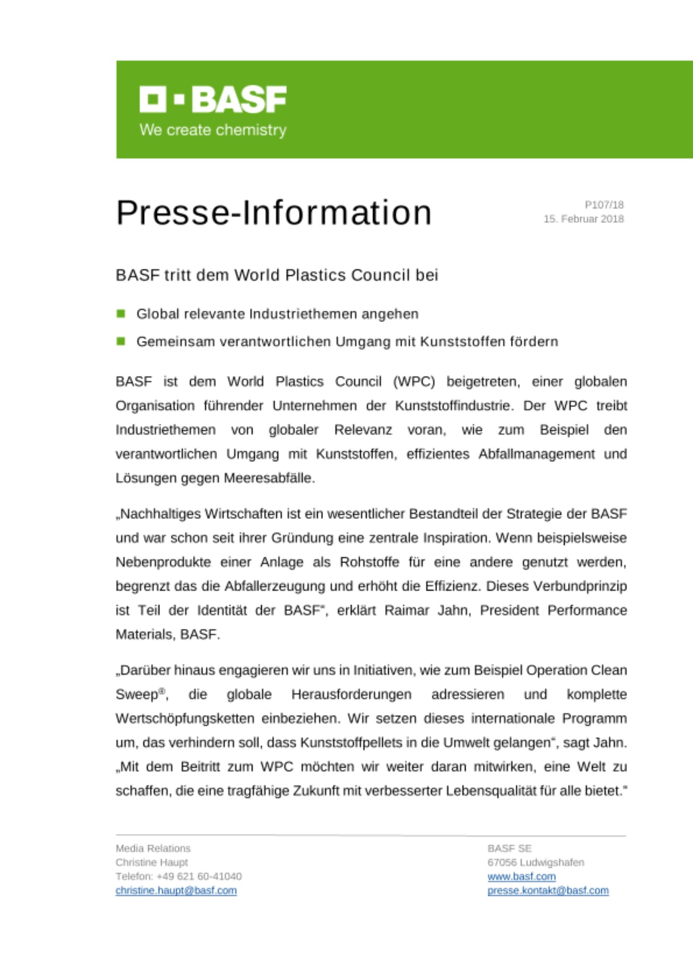 Presse-Information Presse-Information